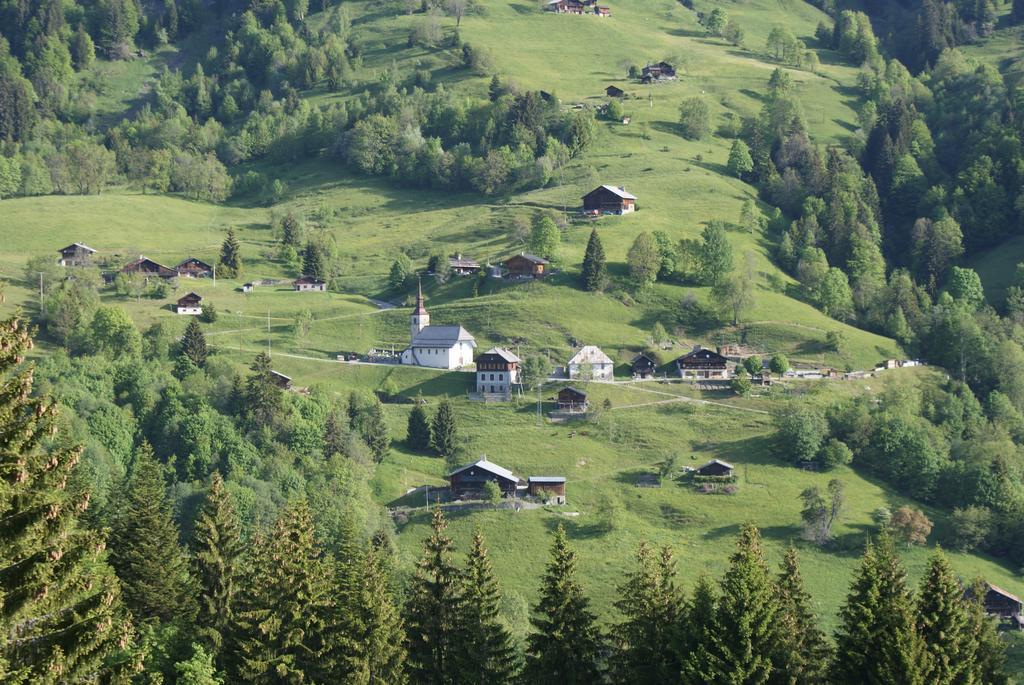 Cabane Entre Terre Et Ciel Saint-Nicolas-la-Chapelle  Habitación foto